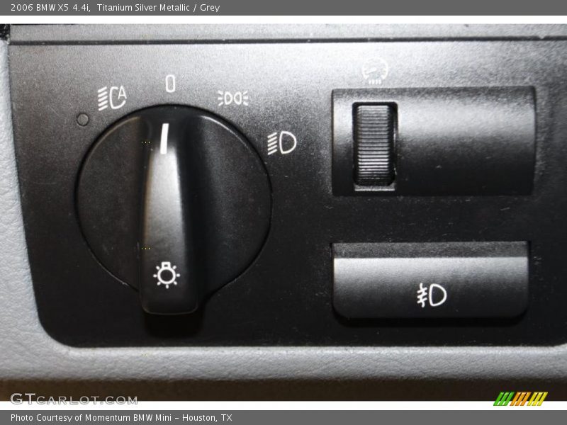 Titanium Silver Metallic / Grey 2006 BMW X5 4.4i