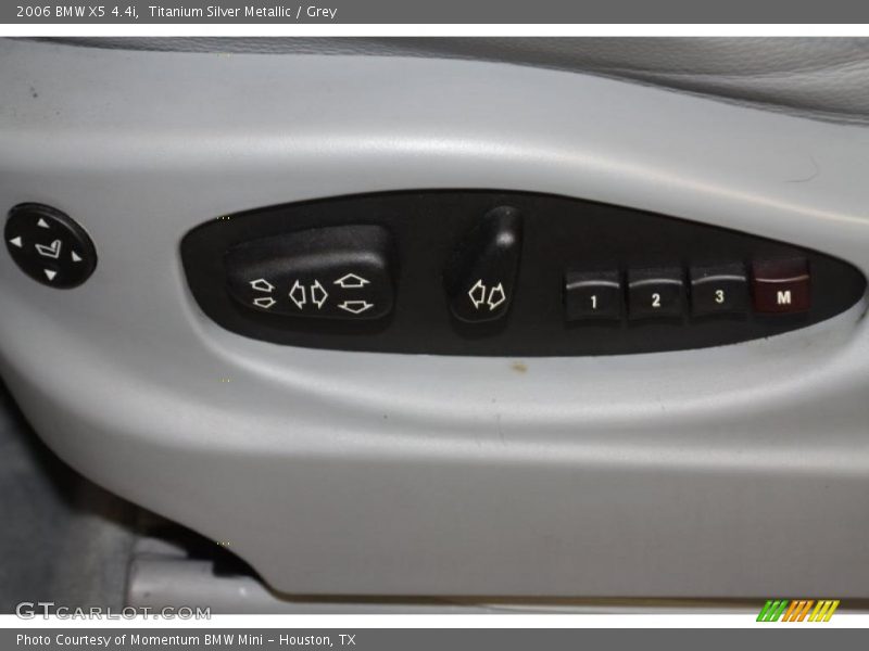 Titanium Silver Metallic / Grey 2006 BMW X5 4.4i