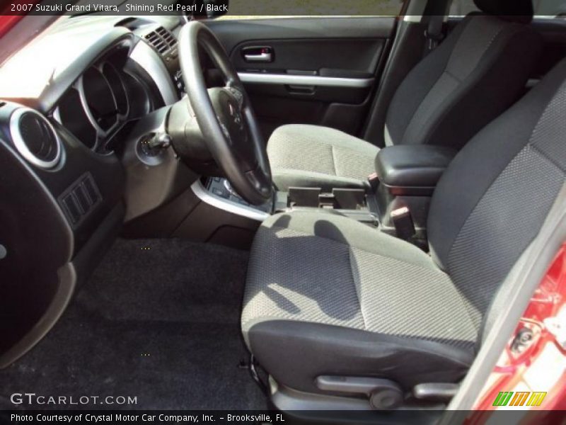 Shining Red Pearl / Black 2007 Suzuki Grand Vitara