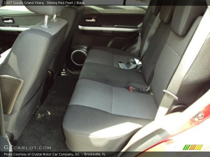 Shining Red Pearl / Black 2007 Suzuki Grand Vitara