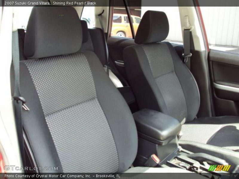 Shining Red Pearl / Black 2007 Suzuki Grand Vitara