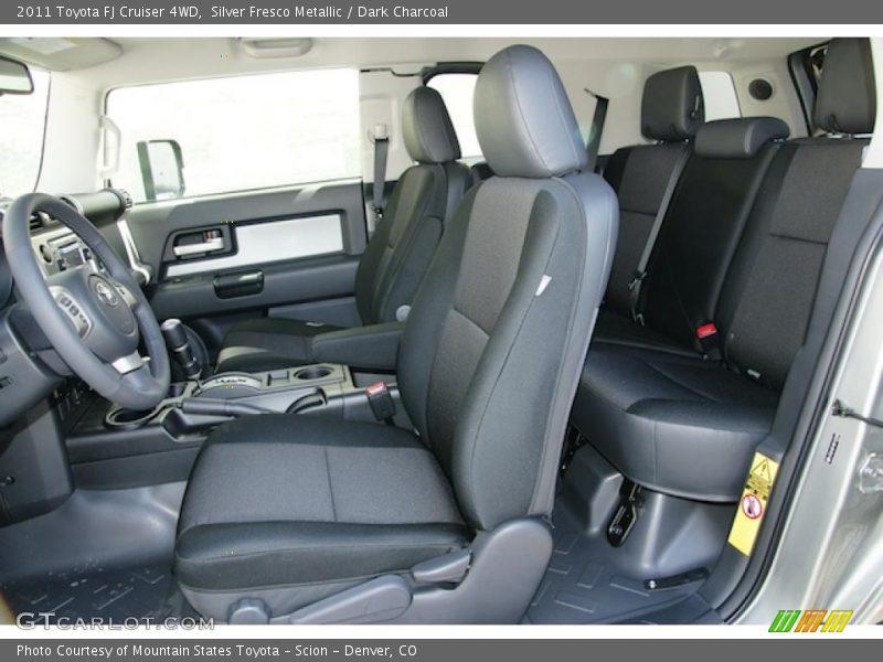 Silver Fresco Metallic / Dark Charcoal 2011 Toyota FJ Cruiser 4WD