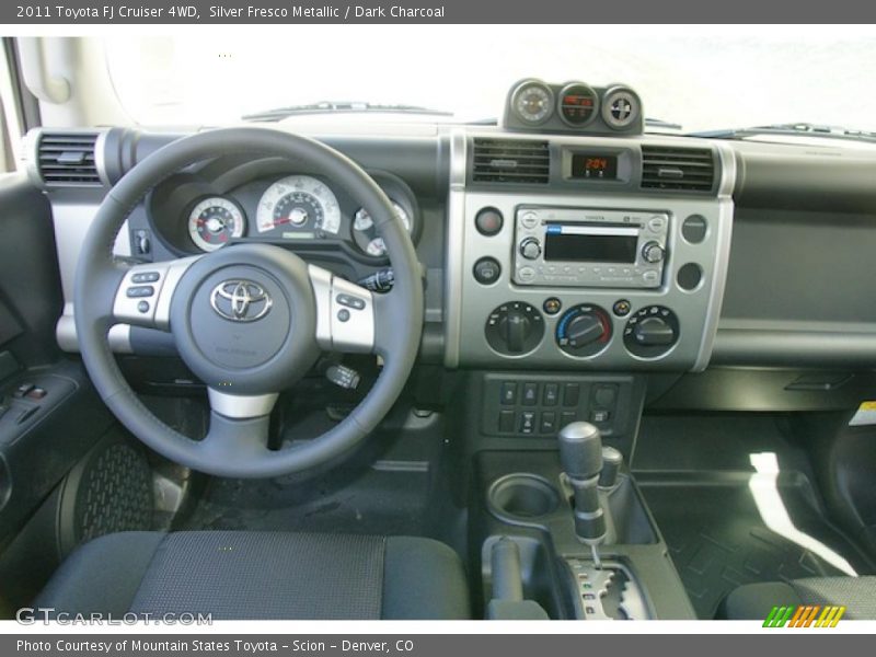 Silver Fresco Metallic / Dark Charcoal 2011 Toyota FJ Cruiser 4WD