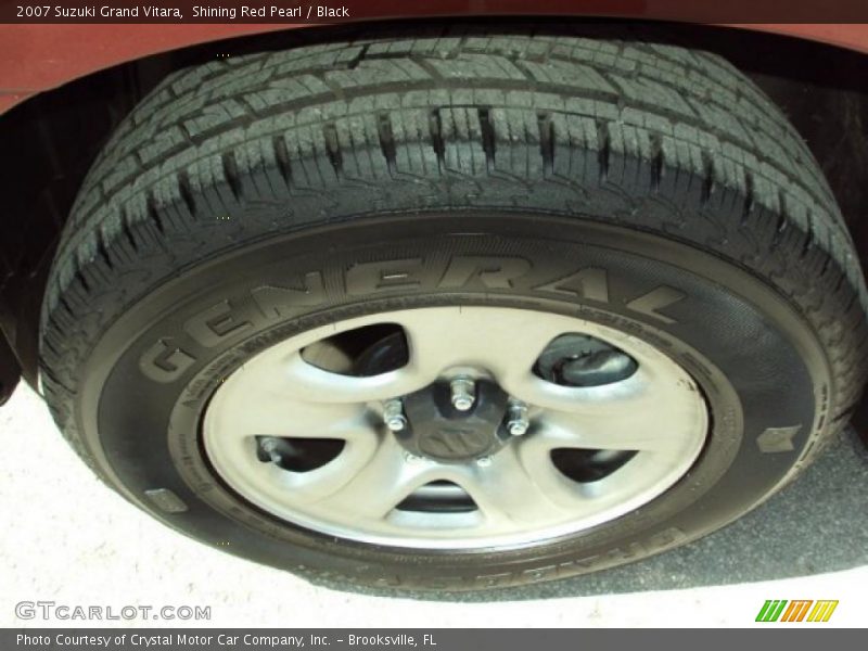 Shining Red Pearl / Black 2007 Suzuki Grand Vitara