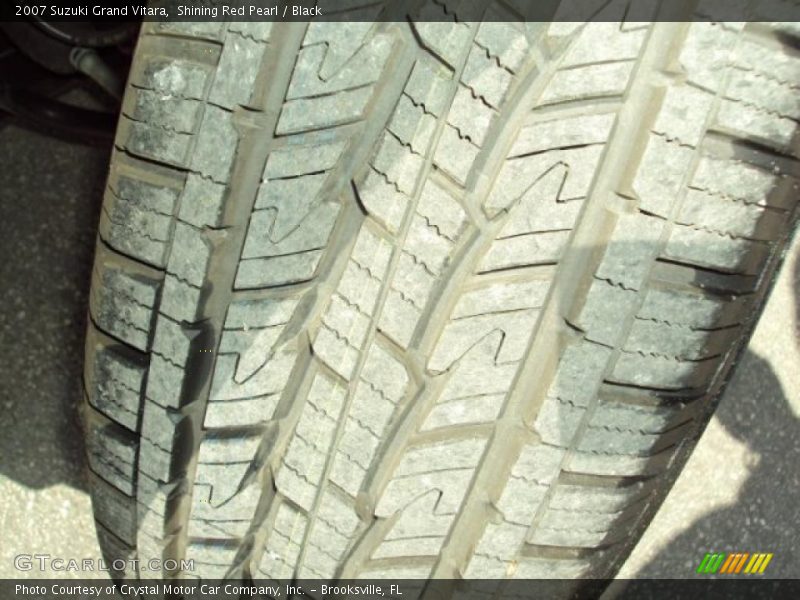 Shining Red Pearl / Black 2007 Suzuki Grand Vitara