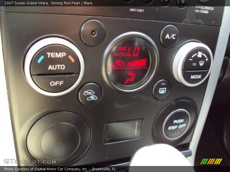 Shining Red Pearl / Black 2007 Suzuki Grand Vitara