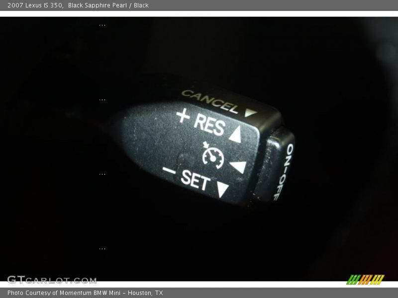Black Sapphire Pearl / Black 2007 Lexus IS 350