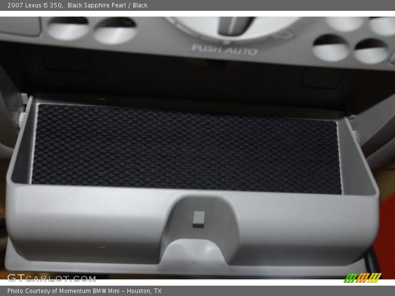 Black Sapphire Pearl / Black 2007 Lexus IS 350