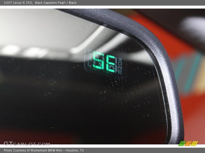 Black Sapphire Pearl / Black 2007 Lexus IS 350