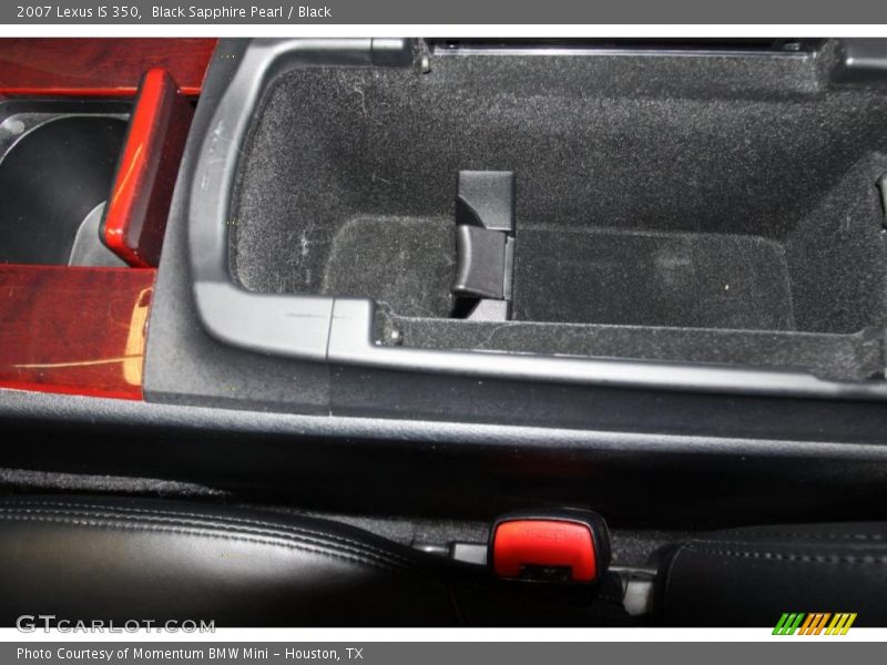 Black Sapphire Pearl / Black 2007 Lexus IS 350
