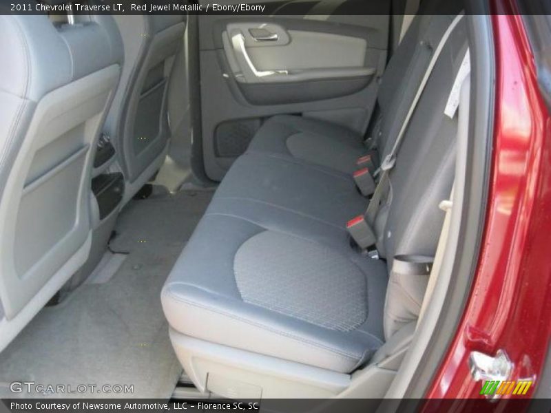 Red Jewel Metallic / Ebony/Ebony 2011 Chevrolet Traverse LT