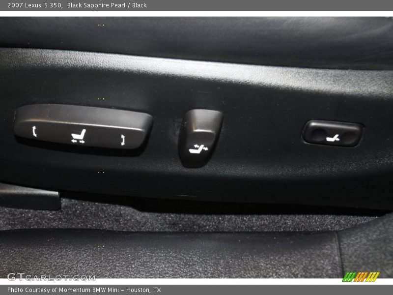 Black Sapphire Pearl / Black 2007 Lexus IS 350