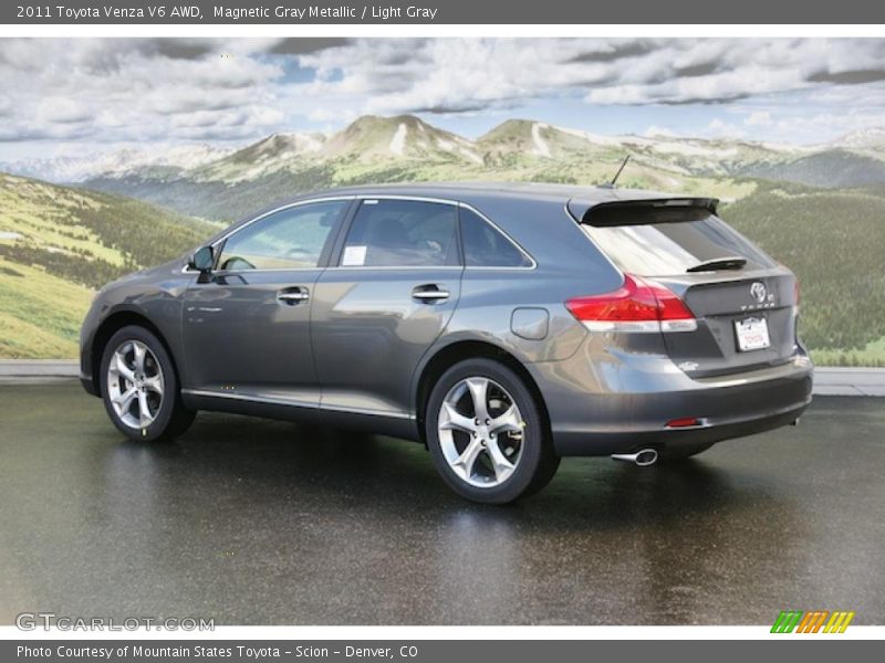 Magnetic Gray Metallic / Light Gray 2011 Toyota Venza V6 AWD
