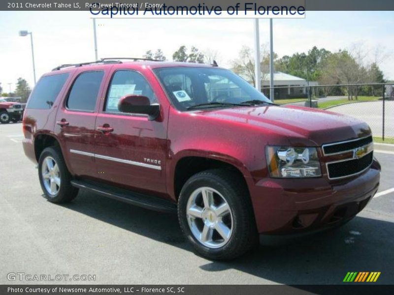 Red Jewel Tintcoat / Ebony 2011 Chevrolet Tahoe LS