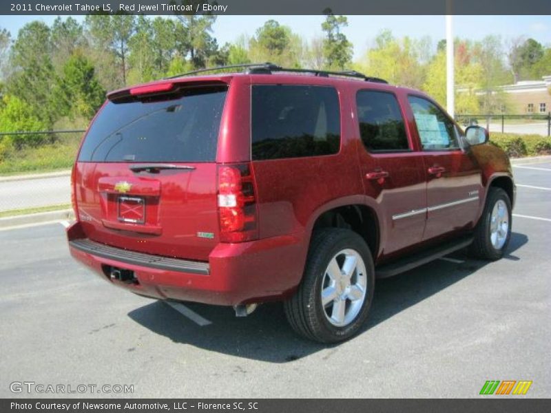 Red Jewel Tintcoat / Ebony 2011 Chevrolet Tahoe LS