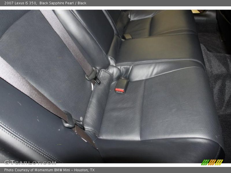 Black Sapphire Pearl / Black 2007 Lexus IS 350