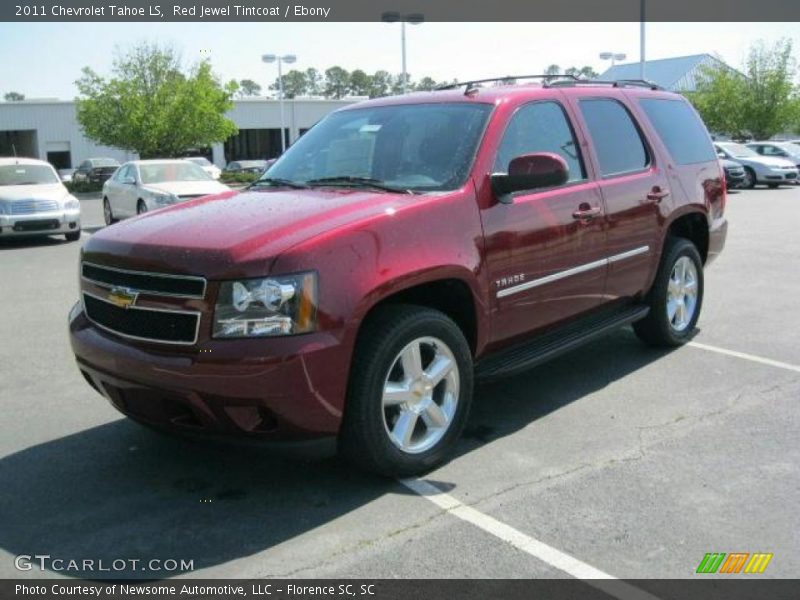 Red Jewel Tintcoat / Ebony 2011 Chevrolet Tahoe LS