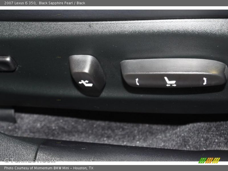 Black Sapphire Pearl / Black 2007 Lexus IS 350