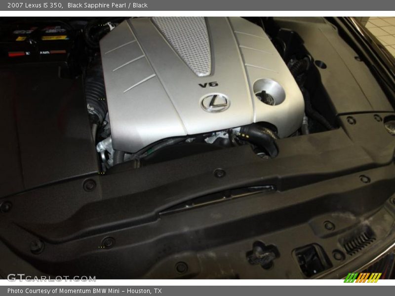 Black Sapphire Pearl / Black 2007 Lexus IS 350