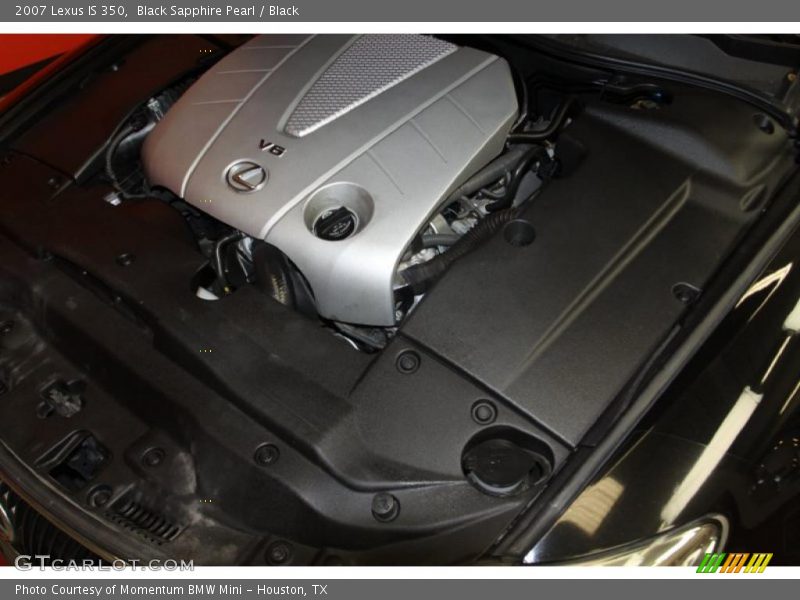 Black Sapphire Pearl / Black 2007 Lexus IS 350