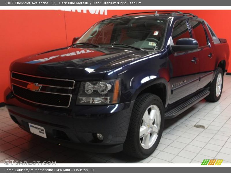 Dark Blue Metallic / Dark Titanium/Light Titanium 2007 Chevrolet Avalanche LTZ