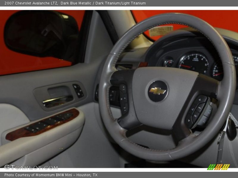 Dark Blue Metallic / Dark Titanium/Light Titanium 2007 Chevrolet Avalanche LTZ