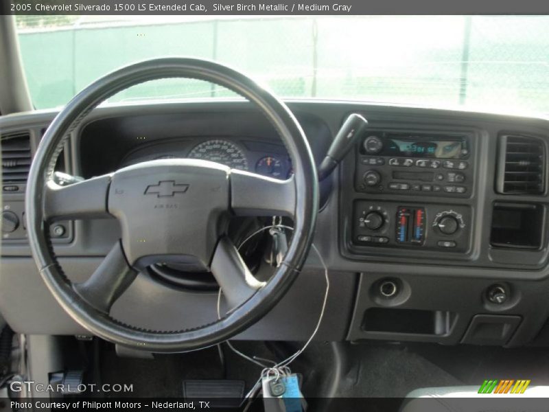 Silver Birch Metallic / Medium Gray 2005 Chevrolet Silverado 1500 LS Extended Cab