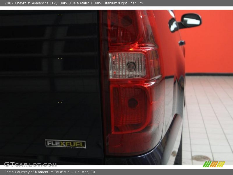 Dark Blue Metallic / Dark Titanium/Light Titanium 2007 Chevrolet Avalanche LTZ