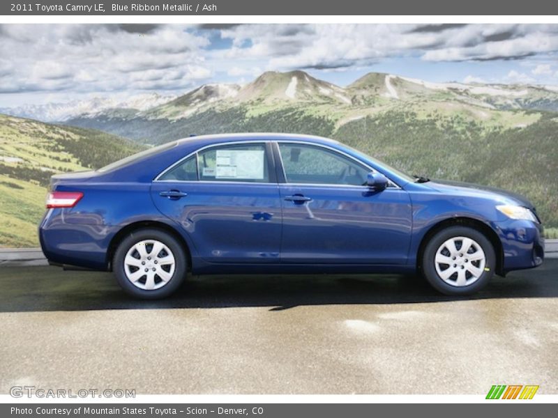 Blue Ribbon Metallic / Ash 2011 Toyota Camry LE