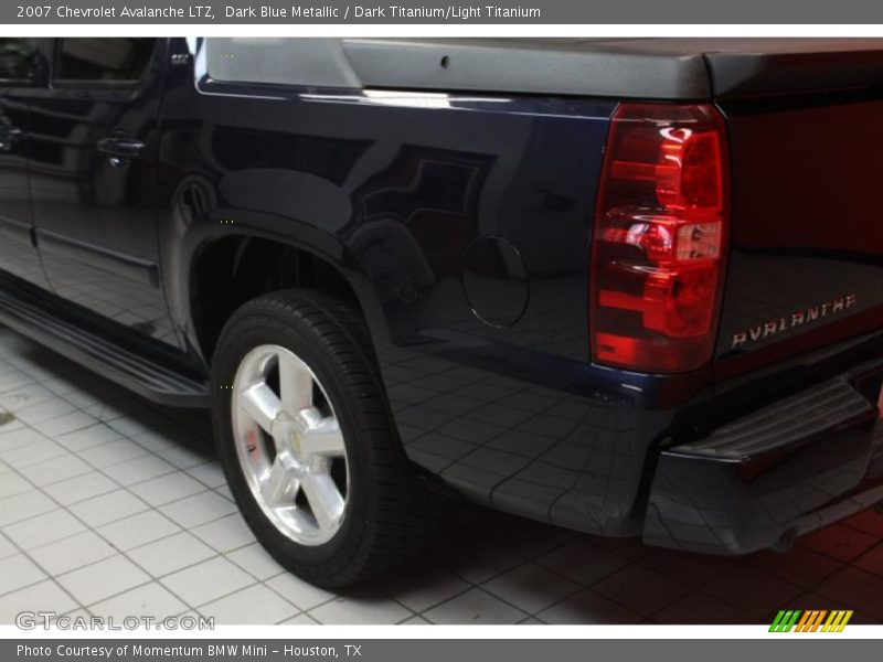 Dark Blue Metallic / Dark Titanium/Light Titanium 2007 Chevrolet Avalanche LTZ