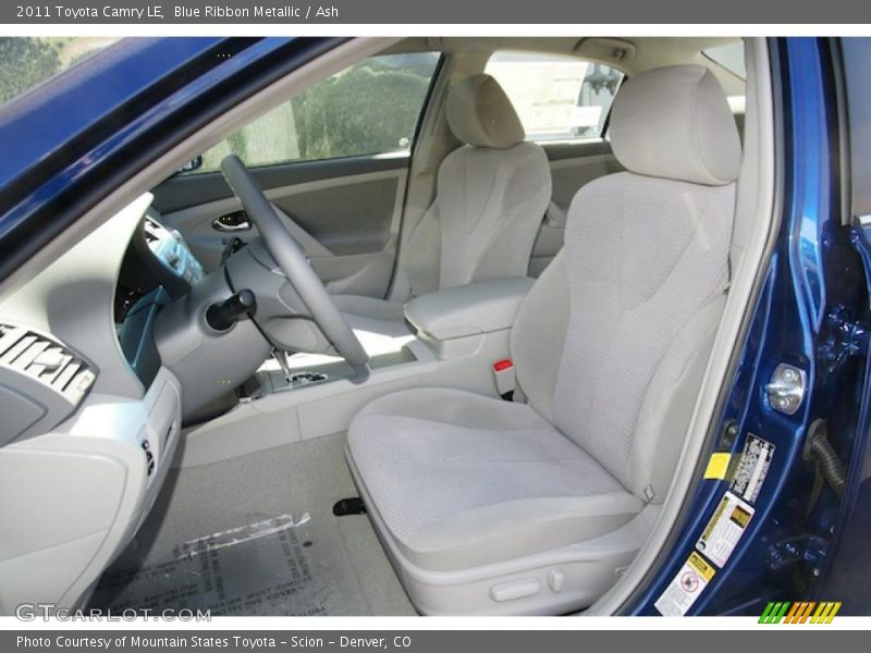 Blue Ribbon Metallic / Ash 2011 Toyota Camry LE