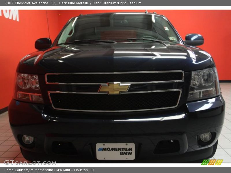 Dark Blue Metallic / Dark Titanium/Light Titanium 2007 Chevrolet Avalanche LTZ