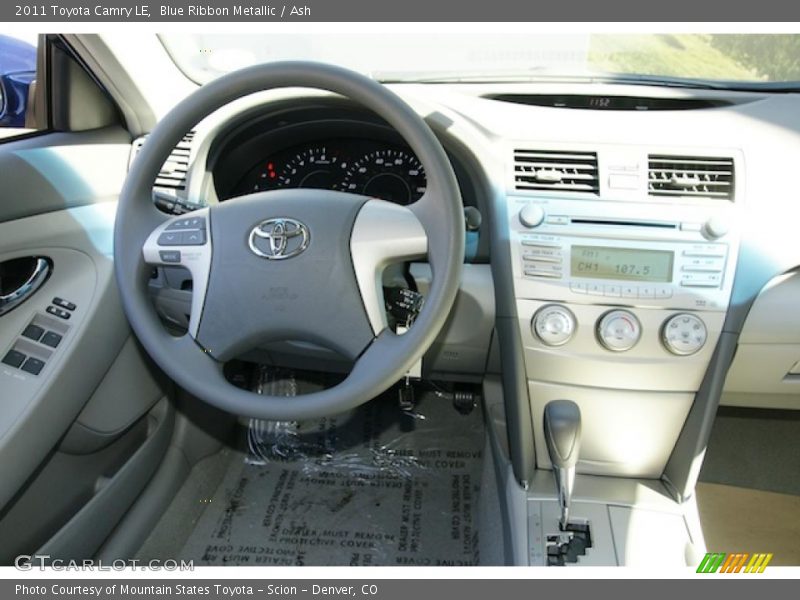 Blue Ribbon Metallic / Ash 2011 Toyota Camry LE