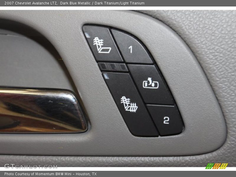 Dark Blue Metallic / Dark Titanium/Light Titanium 2007 Chevrolet Avalanche LTZ
