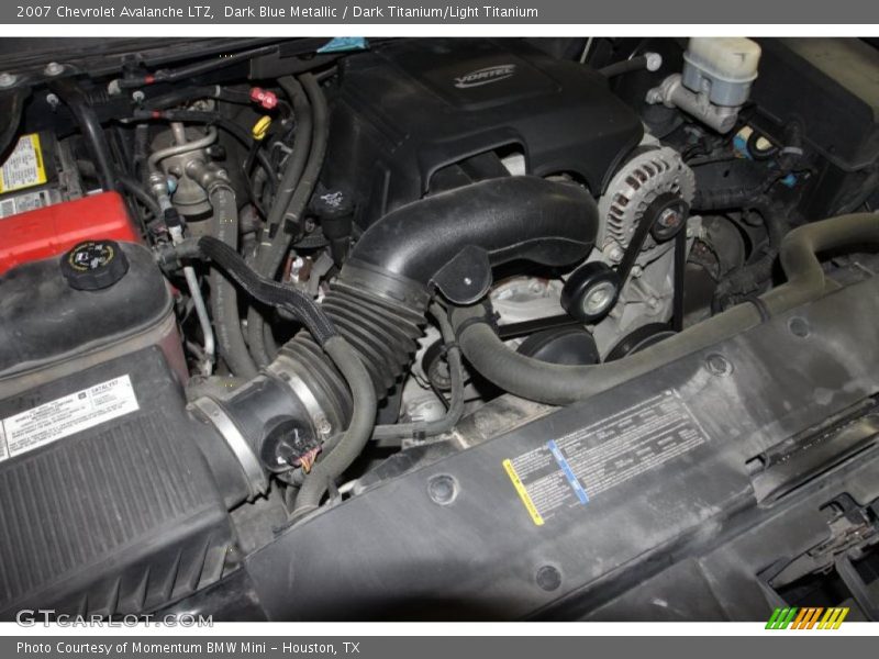 Dark Blue Metallic / Dark Titanium/Light Titanium 2007 Chevrolet Avalanche LTZ