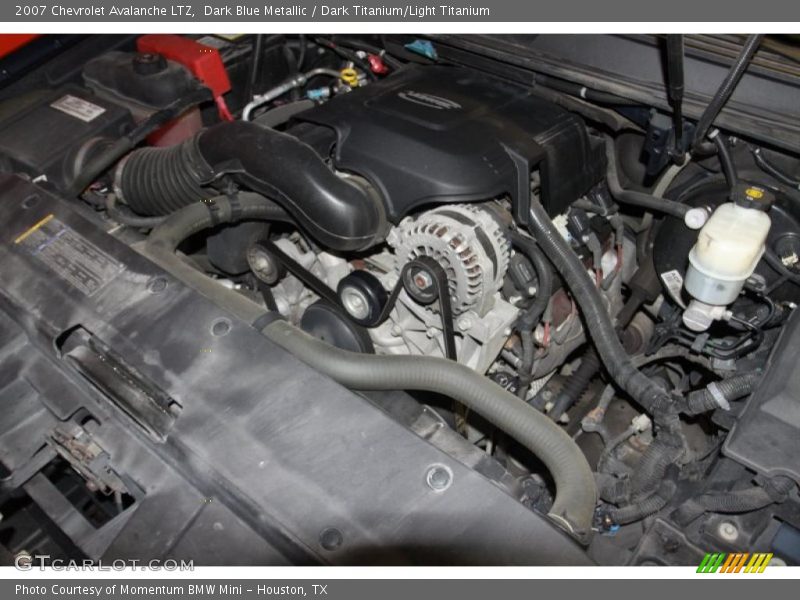 Dark Blue Metallic / Dark Titanium/Light Titanium 2007 Chevrolet Avalanche LTZ