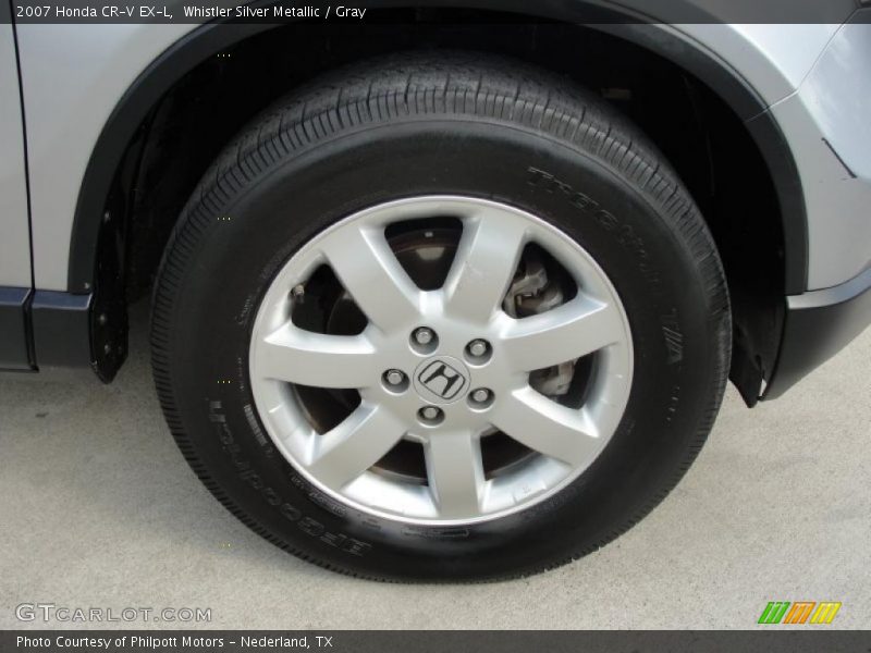 Whistler Silver Metallic / Gray 2007 Honda CR-V EX-L