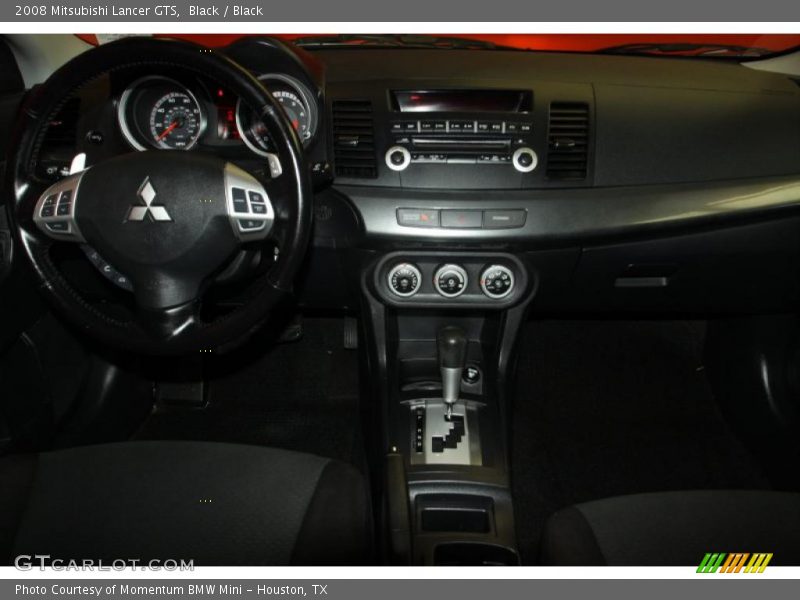 Black / Black 2008 Mitsubishi Lancer GTS