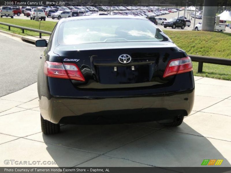 Black / Ash 2008 Toyota Camry LE