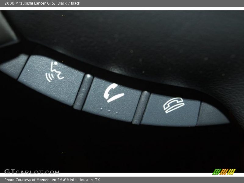 Black / Black 2008 Mitsubishi Lancer GTS