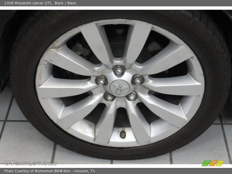 Black / Black 2008 Mitsubishi Lancer GTS