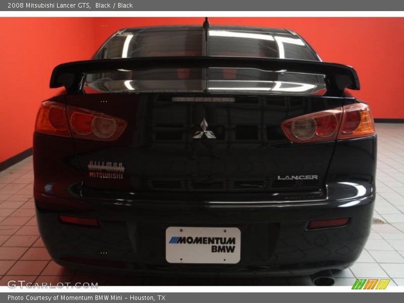Black / Black 2008 Mitsubishi Lancer GTS
