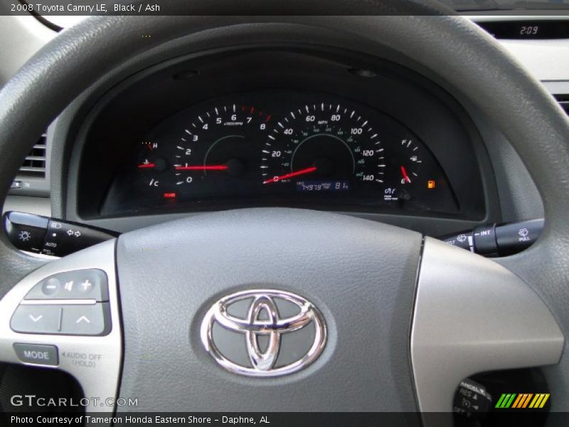 Black / Ash 2008 Toyota Camry LE