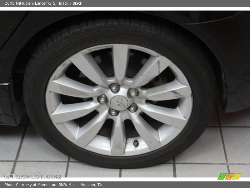 Black / Black 2008 Mitsubishi Lancer GTS