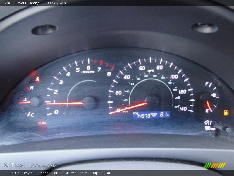  2008 Camry LE LE Gauges