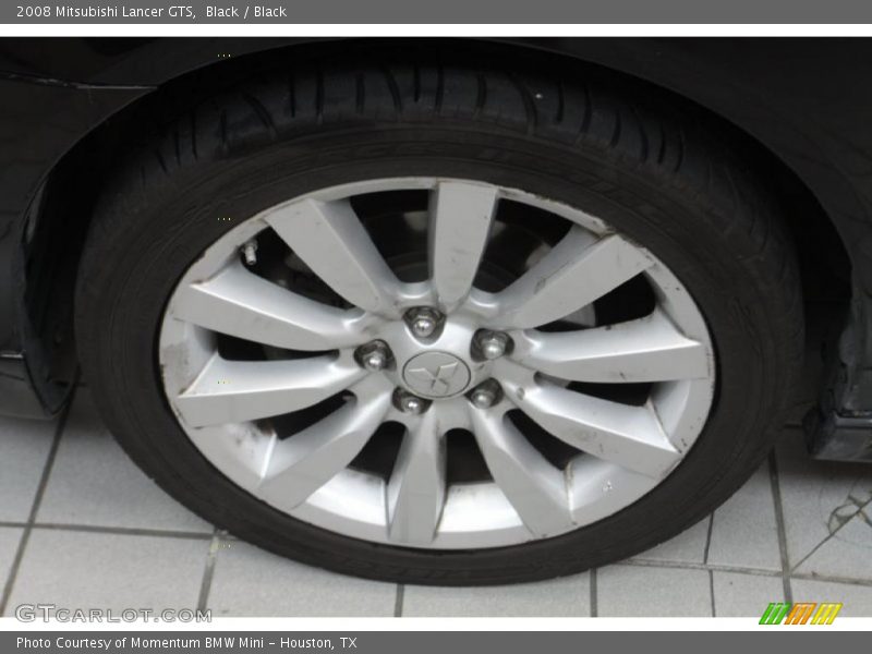 Black / Black 2008 Mitsubishi Lancer GTS