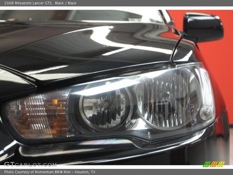 Black / Black 2008 Mitsubishi Lancer GTS