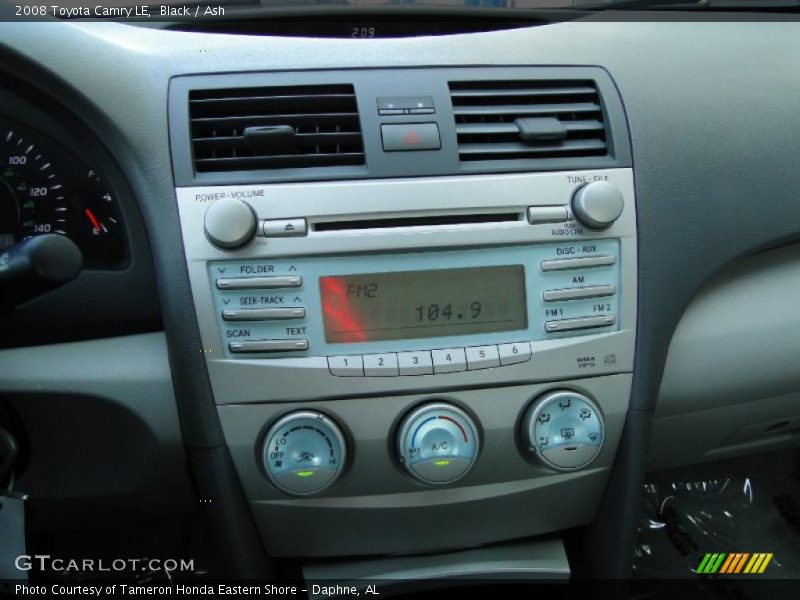 Black / Ash 2008 Toyota Camry LE