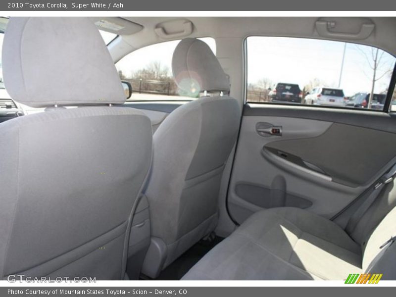 Super White / Ash 2010 Toyota Corolla