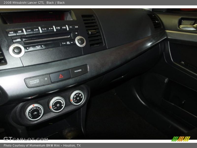 Black / Black 2008 Mitsubishi Lancer GTS